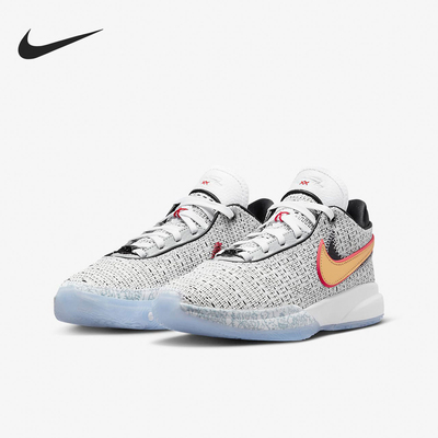 Nike/耐克正品秋季款GS女子大童时尚耐磨减震篮球鞋DQ8651-100