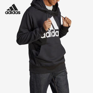 男子休闲运动长袖 新款 连帽卫衣IC9363 阿迪达斯正品 Adidas