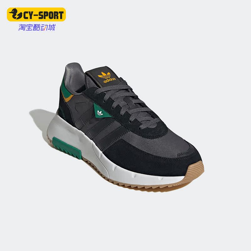 Adidas/阿迪达斯正品三叶草RETROPY F2男女同款经典跑步鞋 GW9356