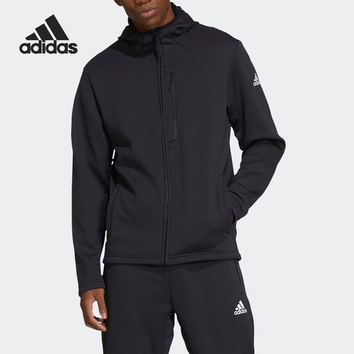 Adidas/阿迪达斯正品当季新款男子舒适运动卫衣夹克衫GV3515