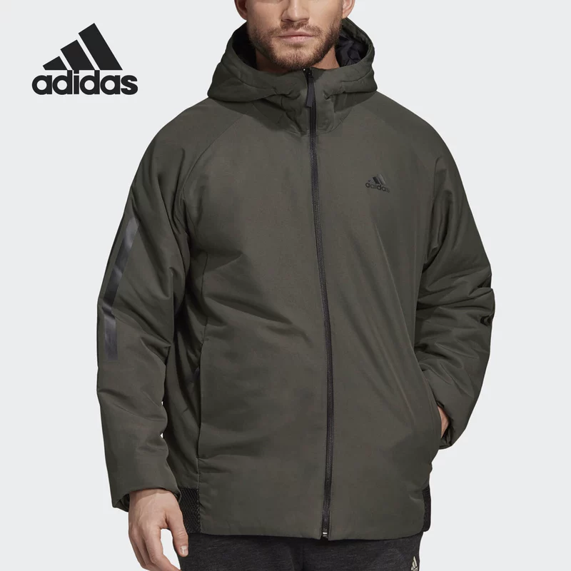 Adidas/阿迪达斯 Keep warm travel sports down jacket with hood