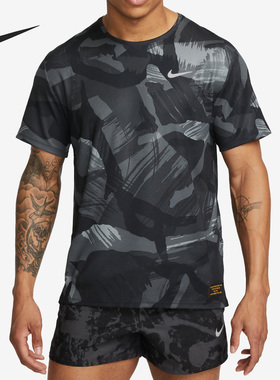 Nike/耐克正品新款印花跑步男子运动短袖T恤FD4053-010