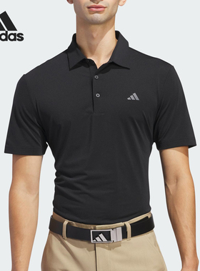 Adidas/阿迪达斯正品2025新款男士翻领运动户外POLO衫IM8409