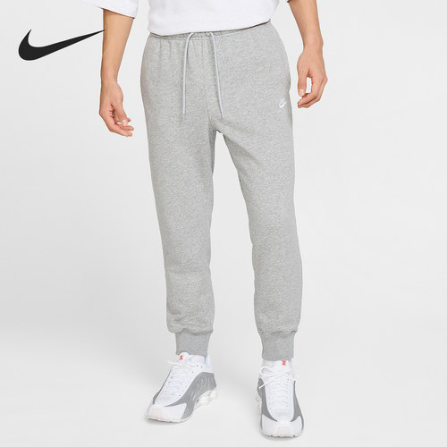 Nike/耐克正品2025冬季款男士束脚刺绣针织长裤FN3802-063