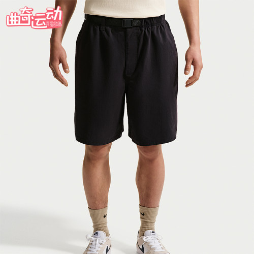 Nike/耐克正品夏季男士宽松简约耐穿梭织经典运动短裤IF1097-010