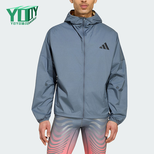 Adidas/阿迪达斯正品男士保暖宽松防风休闲夹克外套KV4214