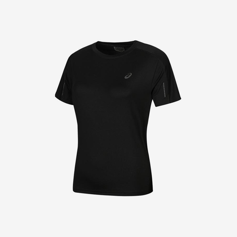 Asics/亚瑟士正品夏季新款女子宽松透气圆领短袖T恤2012C833-001