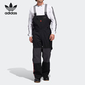 Adidas FJ7485 潮流背带裤 阿迪达斯正品 三叶草休闲男子时尚