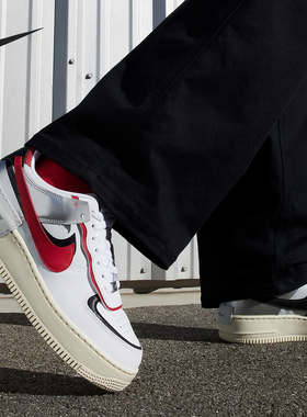 Nike/耐克正品AF1 Shadow 女士空一号耐磨运动鞋FN6335-100