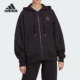 简约运动连帽夹克外套HR2200 SMC女子时尚 Adidas 阿迪达斯正品