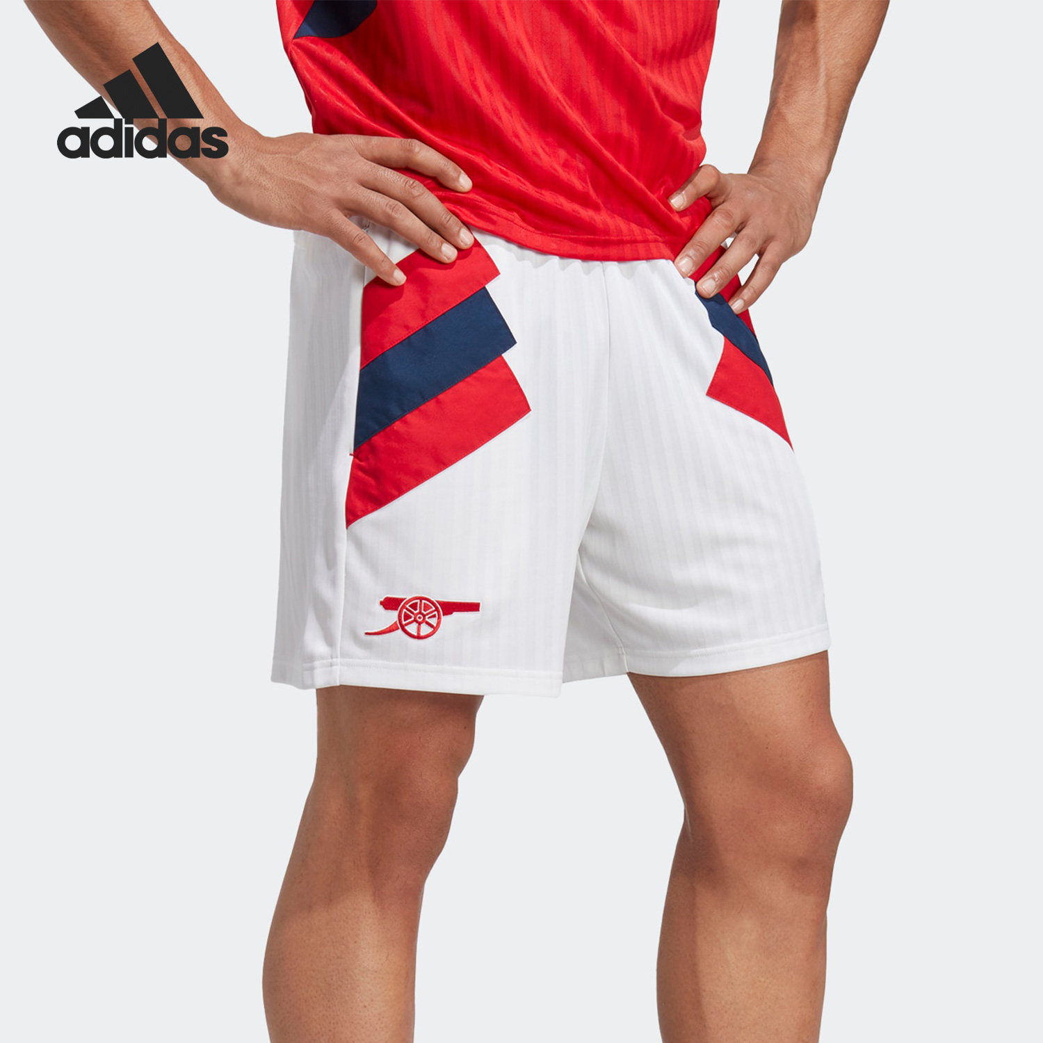 Adidas/阿迪达斯官方正品夏季新款男子阿森纳足球休闲短裤HT7150