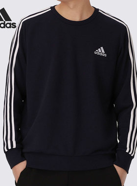 Adidas/阿迪达斯正品当季新款男子M 3S FT SWT针织套衫GK9079
