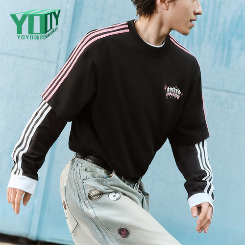 Adidas/阿迪达斯正品三叶草男女休闲柔软经典舒适短袖T恤KT6375