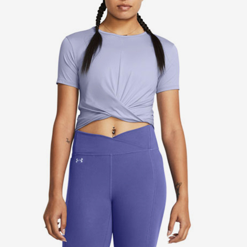 UA/安德玛正品Motion Crossover Crop SS女士潮流短袖1383647-539