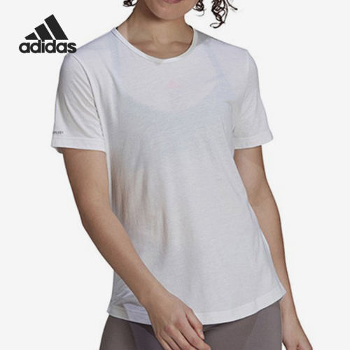 阿迪达斯正品女士运动短袖