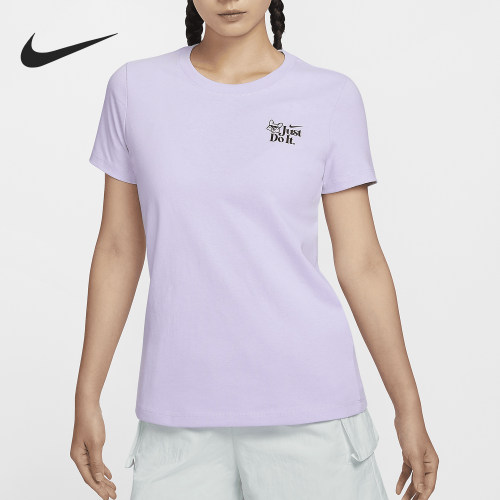 Nike/耐克正品夏季新款女士舒适透气休闲短袖T恤 FV1131-536