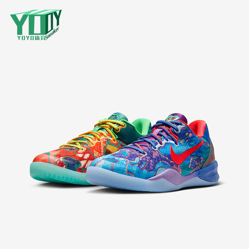 Nike/耐克正品GS女子大童时尚防滑减震低帮篮球鞋FN0266-800