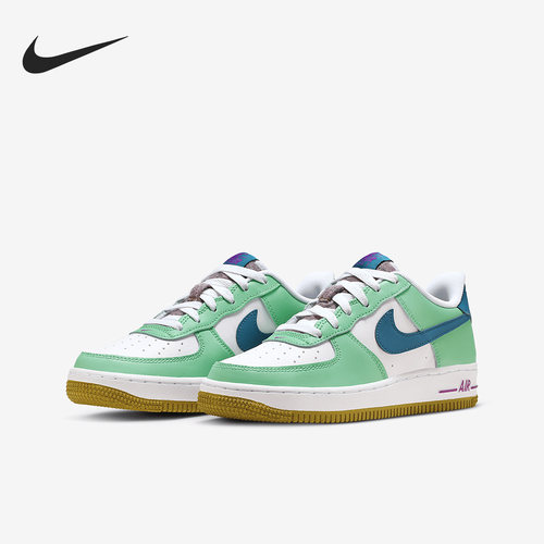 Nike/耐克正品Air Force 1 LV8 BG大童运动休闲鞋FJ4613-100