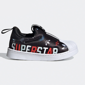 阿迪达斯正品 当季 新款 Adidas 婴童三叶草小童一脚蹬贝壳鞋 FW0710