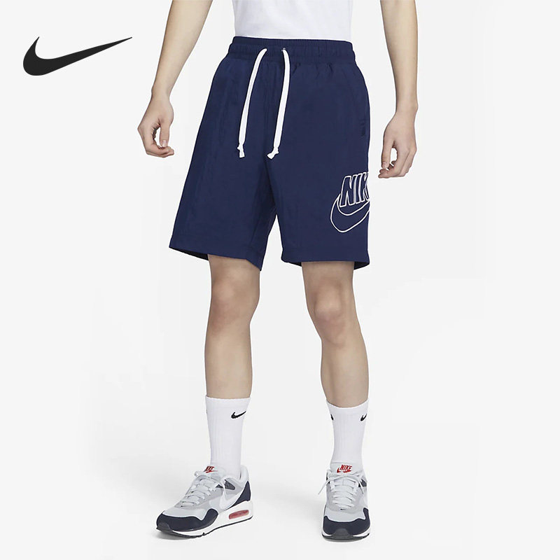 Nike/耐克正品夏季男子宽松透气梭织休闲运动短裤DB3811-410
