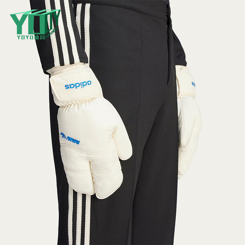 Adidas/阿迪达斯正品三叶草男女休闲日常经典运动保暖手套JG1432