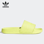 一字拖鞋 Adidas GX8889 新款 男女透气运动时尚 阿迪达斯正品 当季