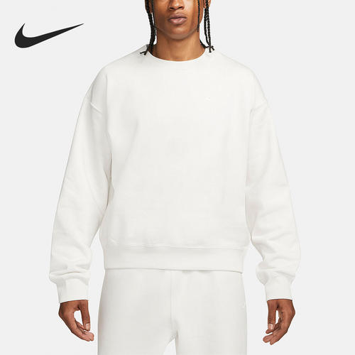 Nike/耐克正品新款圆领男子休闲宽松针织套头卫衣DA0318-030
