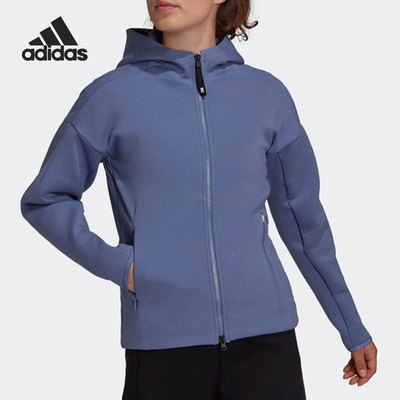 Adidas/阿迪达斯正品W Z.N.E FZ 女子连帽夹克外套 H40984