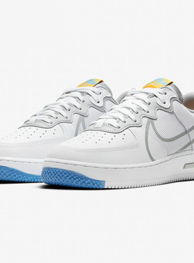 Nike/耐克正品 AIR FORCE 1 REACT 空军一号男子休闲运动鞋CT1020