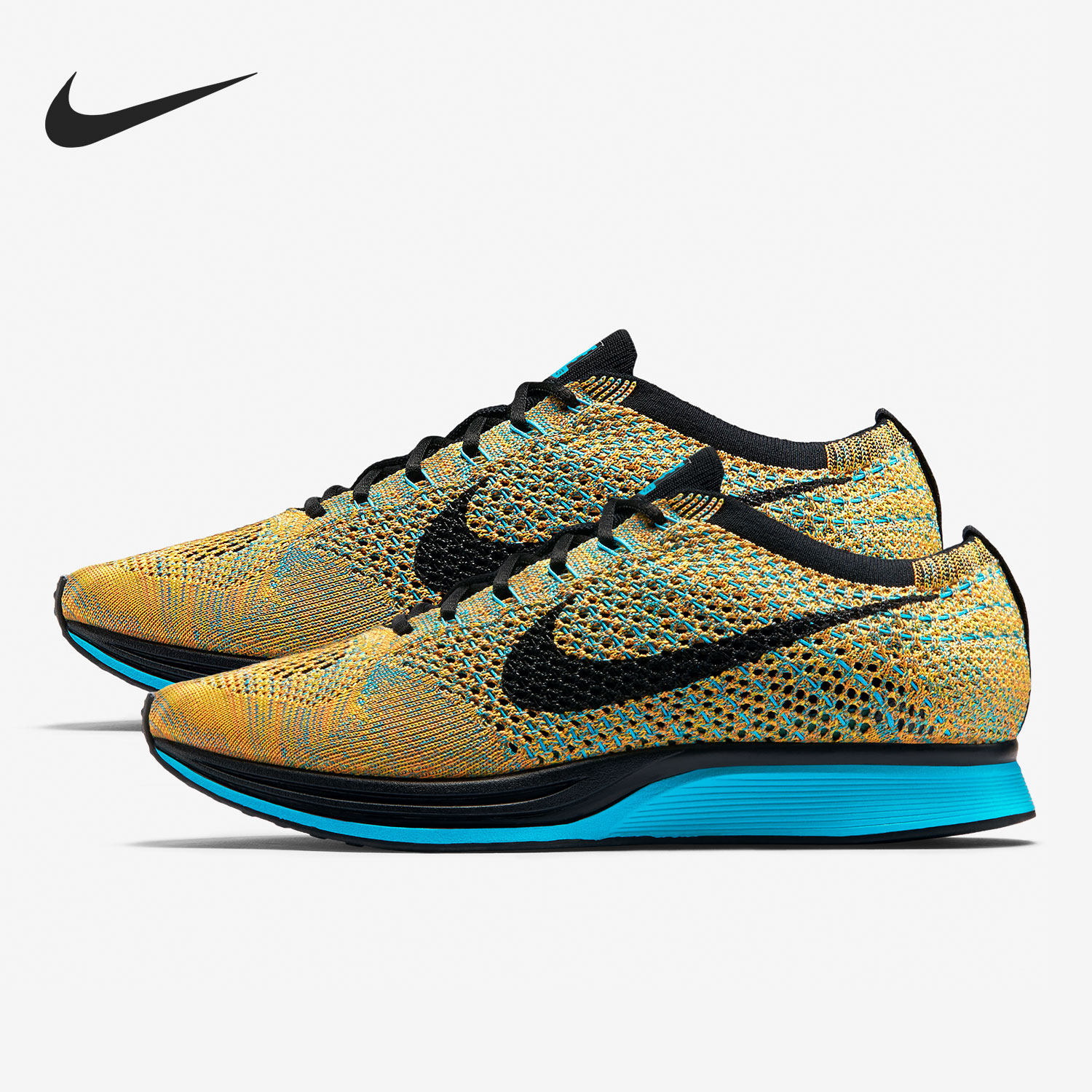 Nike/耐克正品FLYKNIT RACER男女运动透气跑步鞋526628-800