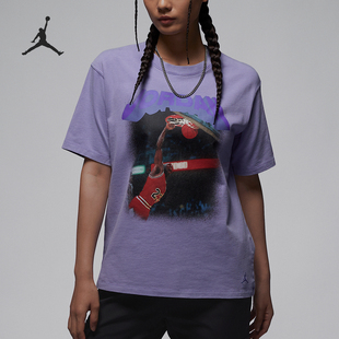 T恤FB5138 Nike 潮流图案透气短袖 JORDAN女士时尚 500 耐克正品