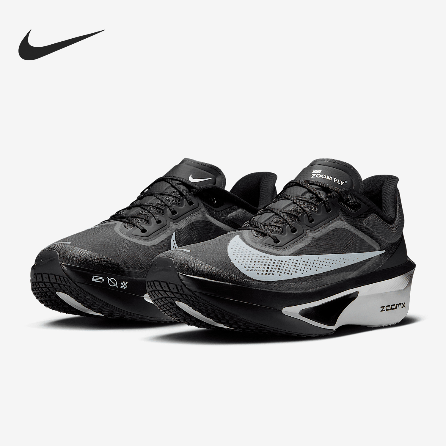 Nike/耐克正品Zoom Fly 6男士马拉松训练跑步鞋FN8454-001