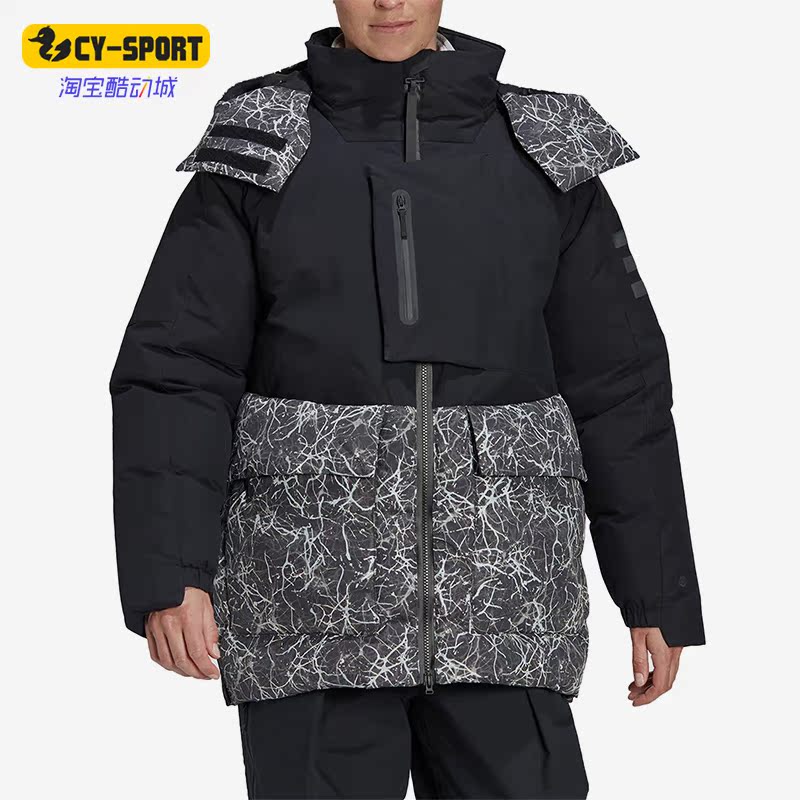 Adidas/阿迪达斯正品冬季新款女子户外运动保暖外套HN6941