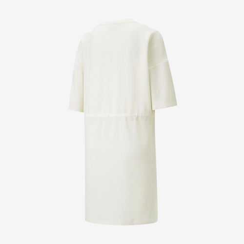 Puma彪马正品女士刺绣圆领短袖套头修身短裙连衣裙670955-99