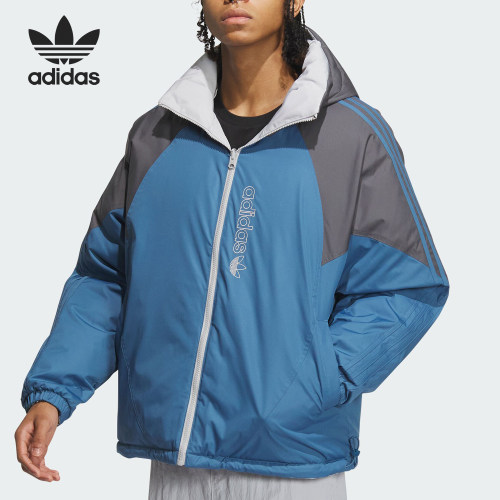 阿迪达斯正品男子运动羽绒服