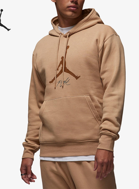 Nike/耐克正品JORDAN男士运动连帽宽松加绒套头衫FD7546-200