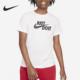 Nike 100 T恤FV4078 耐克正品 Sportswear大童圆领透气宽松短袖