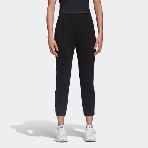 Adidas/阿迪达斯正品Y-3女士时尚高腰弹力针织休闲长裤FN3441