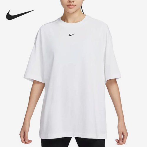 Nike/耐克正品OVERSIZE风夏新款女子运动短袖T恤DX7911-100