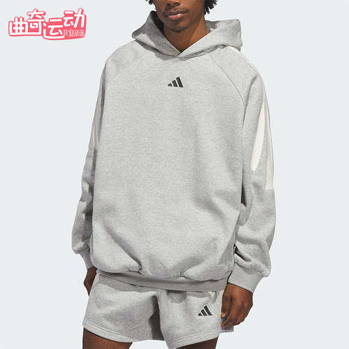 Adidas/阿迪达斯正品BasketbalBasketbalFLEC经典连帽卫衣KB7540