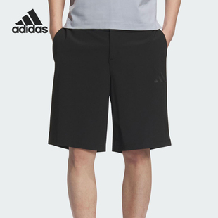 凉感运动休闲直筒短裤 Adidas 男士 夏季 JL6053 阿迪达斯正品
