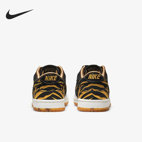 Nike/耐克正品DUNK HIGH男女虎纹财神休闲运动板鞋DQ5351-001
