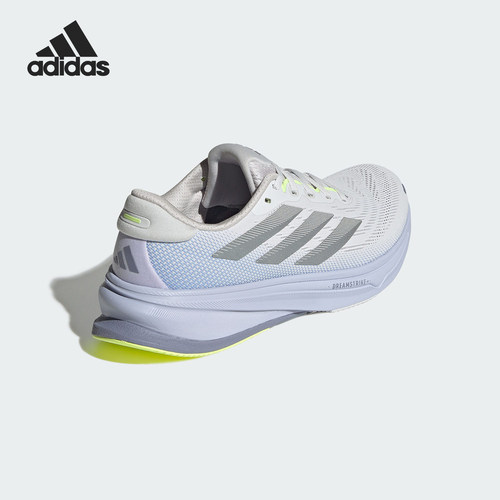 Adidas/阿迪达斯正品新款女士厚底运动缓震回弹跑步鞋JS3047