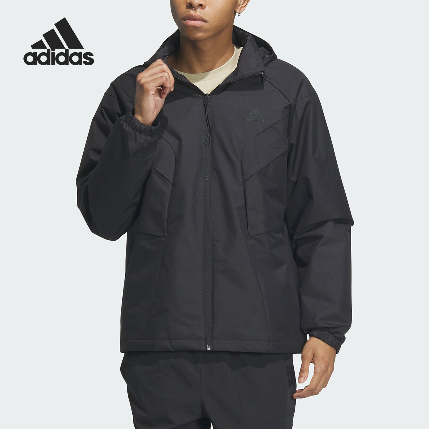 Adidas/阿迪达斯男子连帽外套