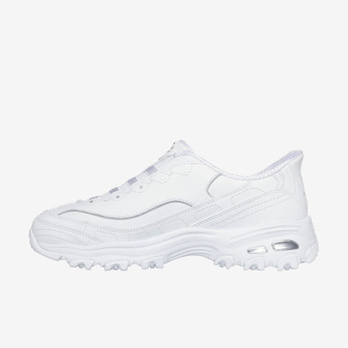 Skechers斯凯奇正品D'Lites Leather女日常运动休闲鞋150551-WSL