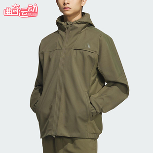 Adidas/阿迪达斯正品SL WARM JKT男士休闲连帽运动户外外套KA1305