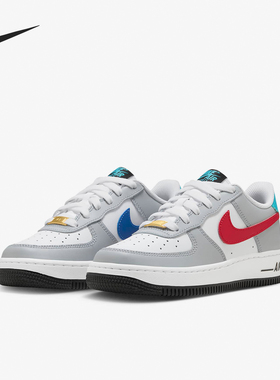 Nike/耐克正品Air Force 1 LE GS女子大童休闲板鞋HF0743-161