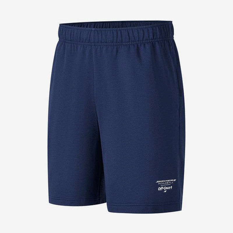 Skechers/斯凯奇正品夏季款男士凉快舒适针织短裤P225M037-00DU