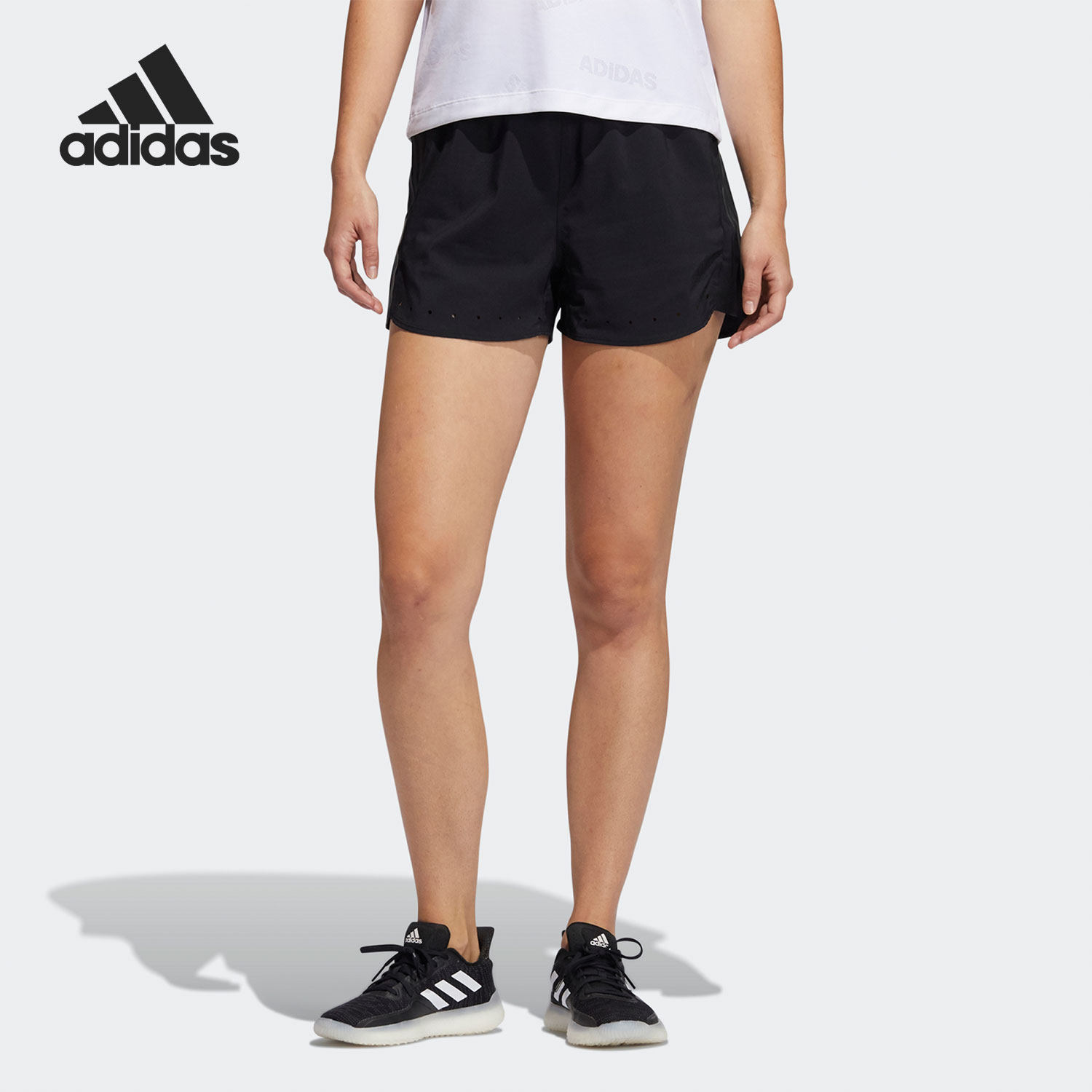 Adidas/阿迪达斯正品当季新款女子健身跑步运动短裤 GP4684,运动服/休闲服装,运动中长裤／短裤,淘宝优惠券,粉丝福利购,淘宝优惠卷