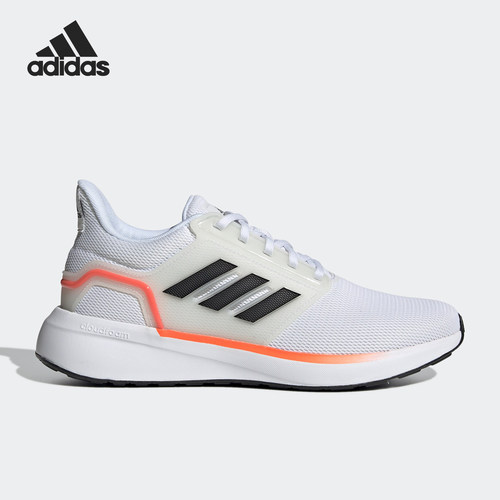 Adidas/阿迪达斯正品EQ19 RUN 男女同款系带跑步运动鞋JR0248